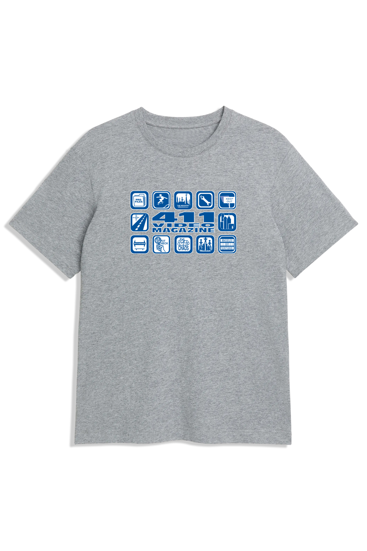 411 Icons S/S Tee - Athletic Heather