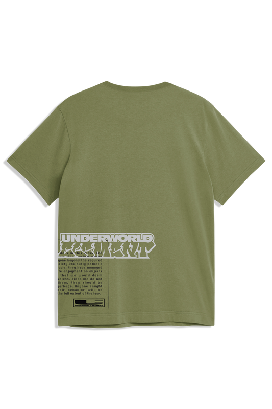 UE Skypager Garment Dye Premium S/S Tee - Light Olive