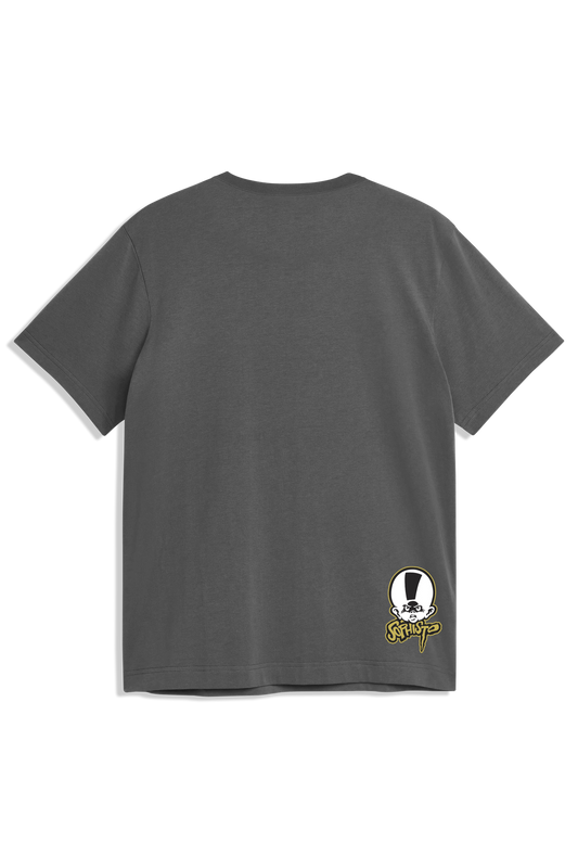 ZS Suzy Spraycan Garment Dye Premium S/S Tee - Pewter