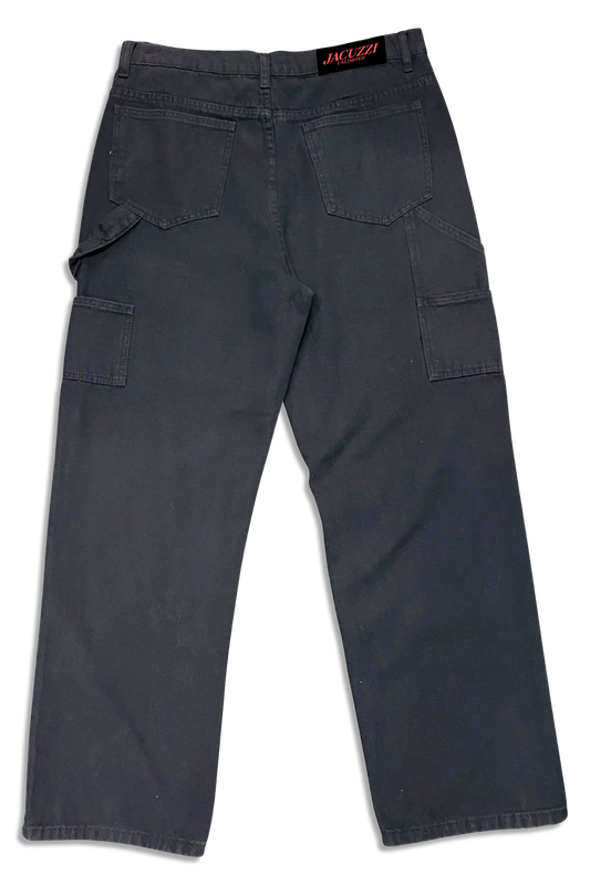 Double Knee Carpenter Pant - Black