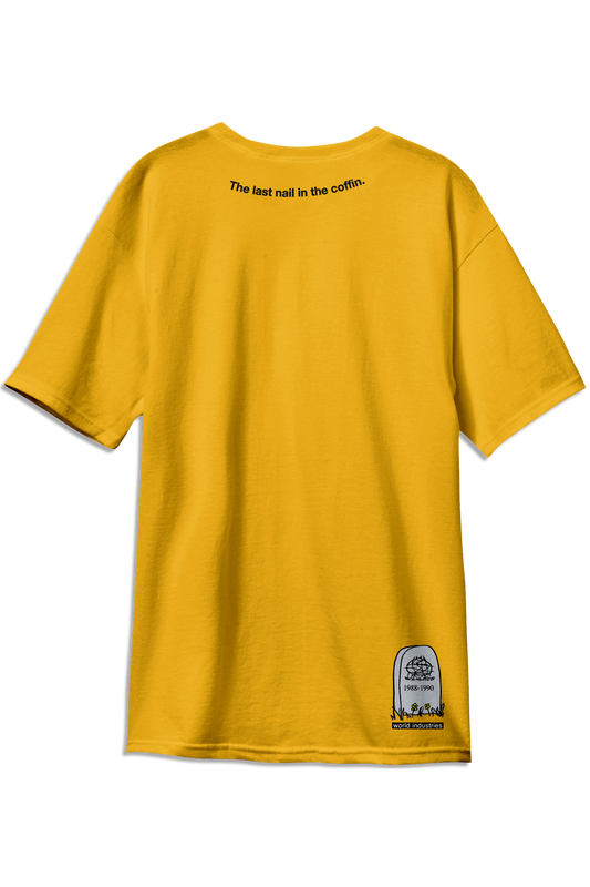 World Industries Skateboarding is Dead Premium S/S Tee - Golden Glow
