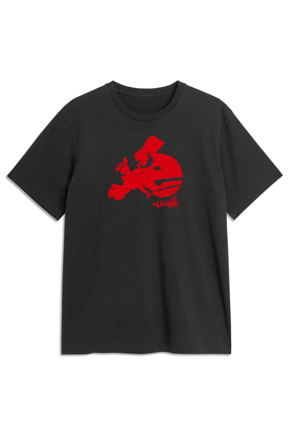 Cliché Europe Logo Premium S/S Tee - Black