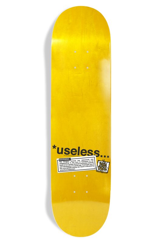 New Deal Useless Wooden Toys NTSC Popsicle Deck - 8.5