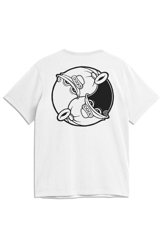 New Deal Siamese Premium S/S Tee - White