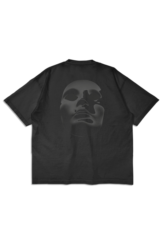 Wire Logo Garment Dye Premium S/S Tee - Black