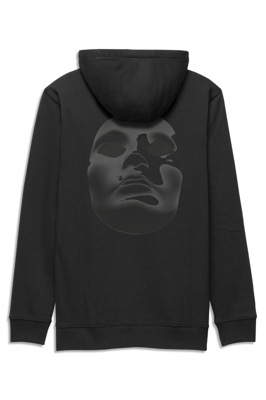 Wire Logo Heavyweight PO Hoody - Black