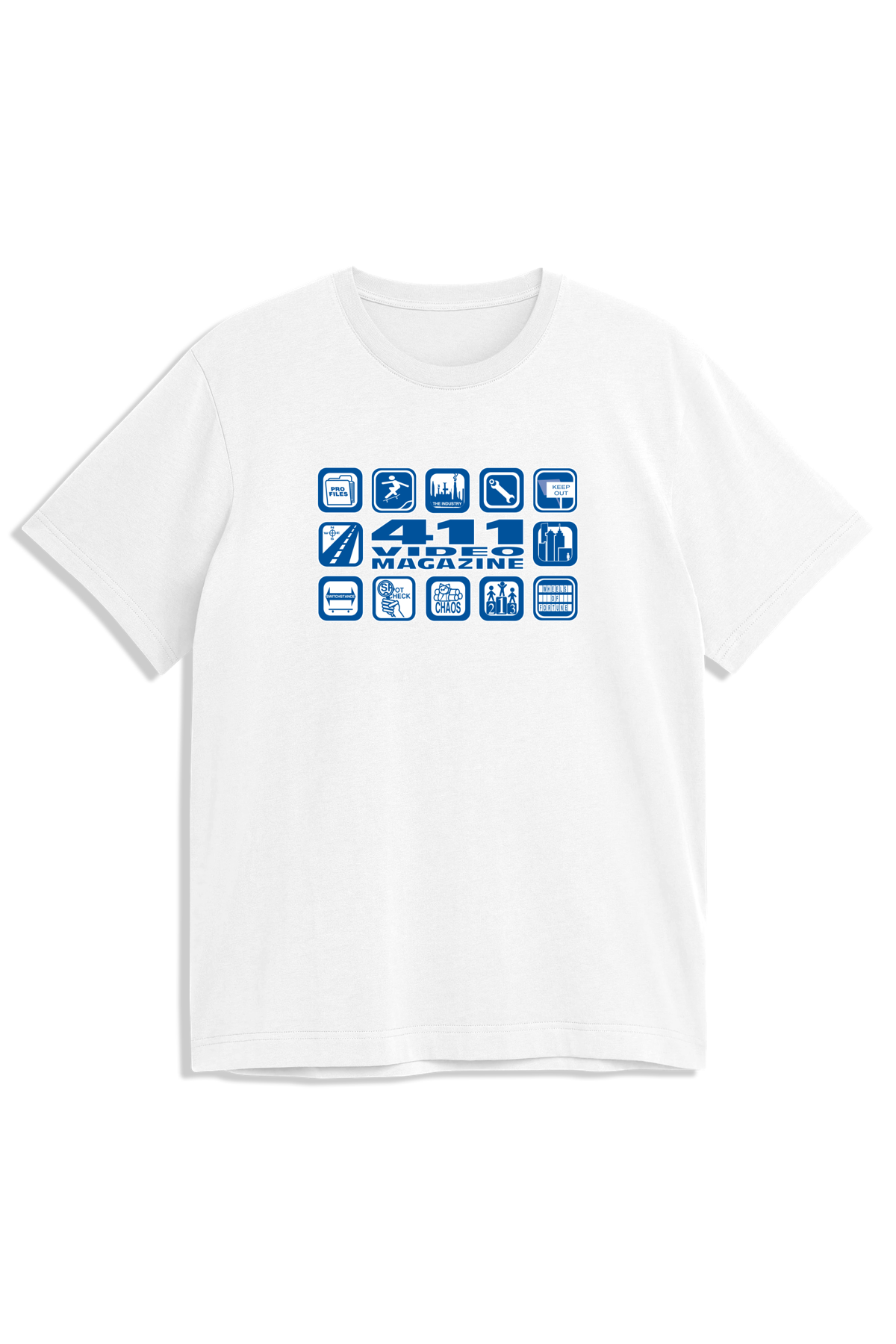 411 Icons S/S Tee - White