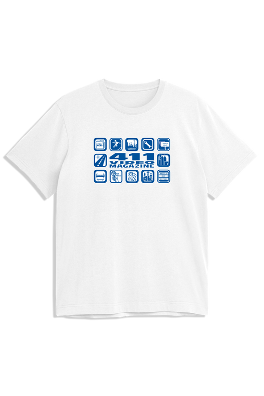 411 Icons S/S Tee - White