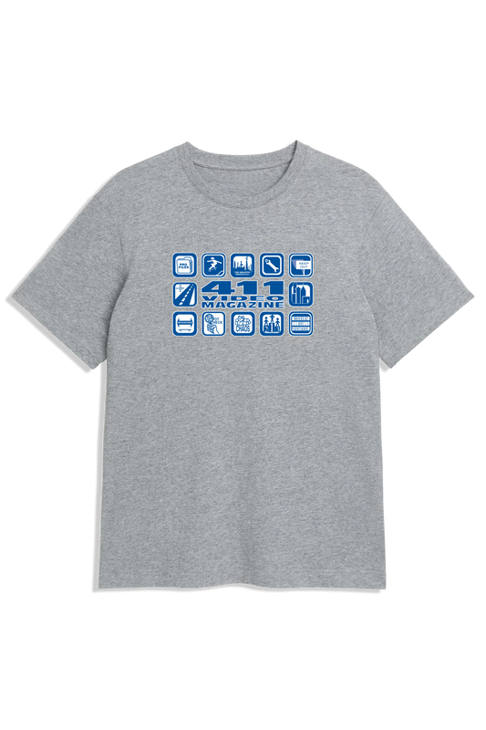 411 Icons S/S Tee - Athletic Heather