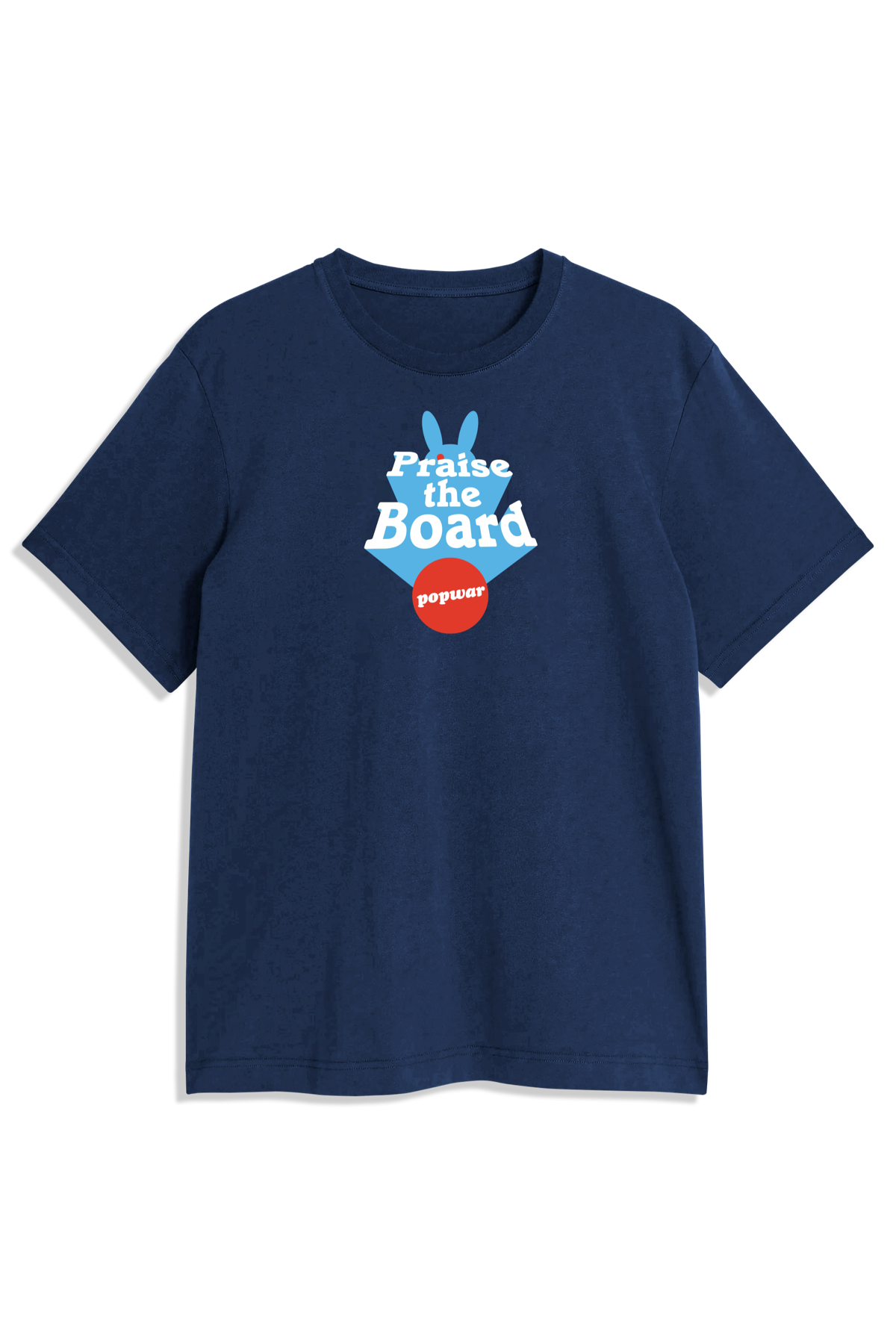 Popwar Praise the Board S/S Tee - Navy