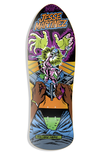 World Industries Jesse Martinez Rock'em Sock'em Deck - 10.126