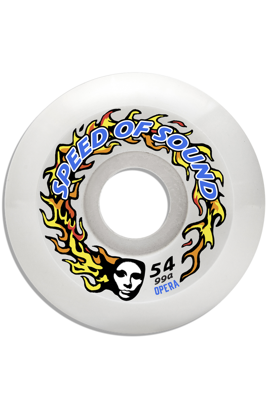 SOS Fire Mask Hardline Conical 99a - Candle White - 54mm