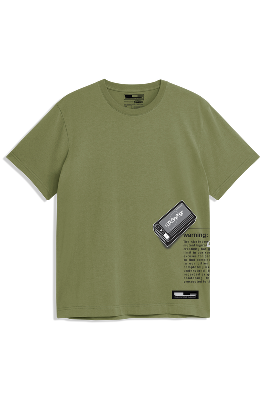 UE Skypager Garment Dye Premium S/S Tee - Light Olive