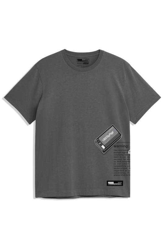 UE Skypager Garment Dye Premium S/S Tee - Pewter