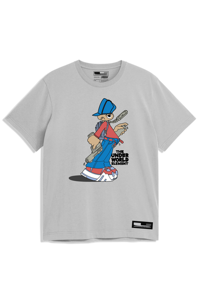 UE Hall B-Boy Garment Dye Premium S/S Tee - White
