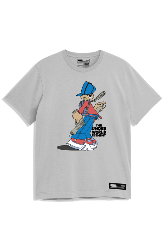 UE Hall B-Boy Garment Dye Premium S/S Tee - White