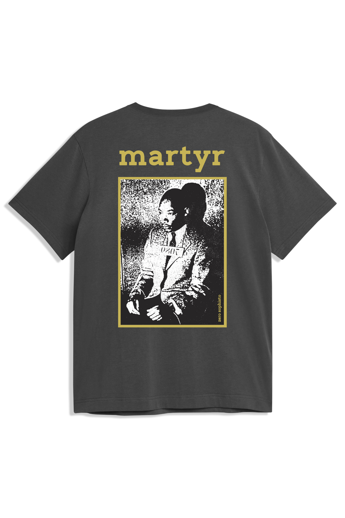 ZS Prophet Martyr Garment Dye Premium S/S Tee - Anthracite