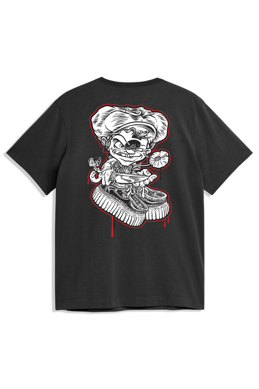 ZS Knife Kid Garment Dye Premium S/S Tee - Black