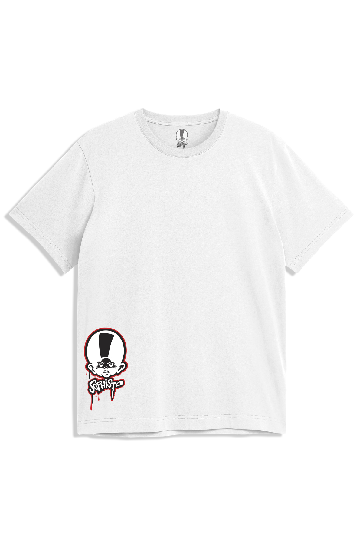ZS Knife Kid Garment Dye Premium S/S Tee - White