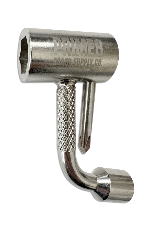 PRIME8 Coin Pocket Skate Tool - Silver