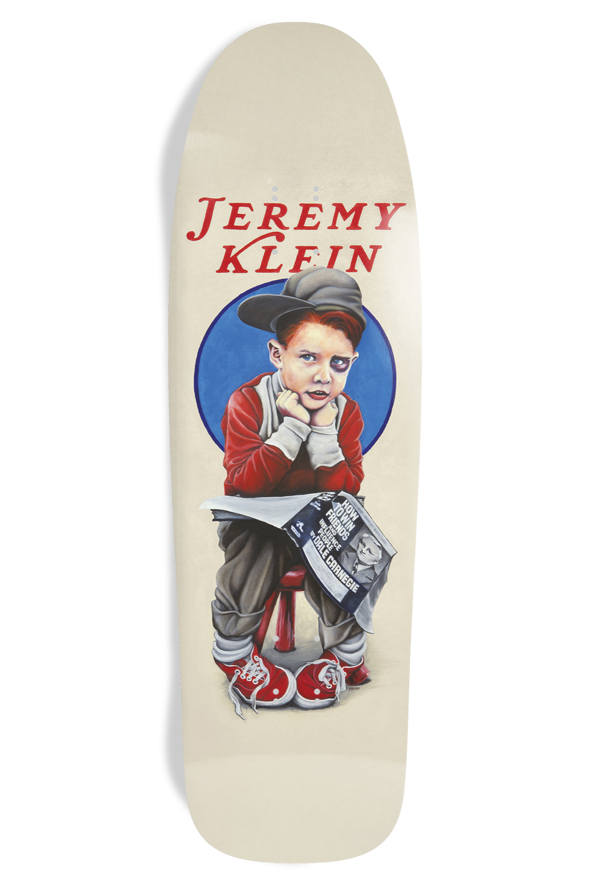 World Industries Jeremy Klein Black Eye Kid EX7 Slick Deck - 9.4