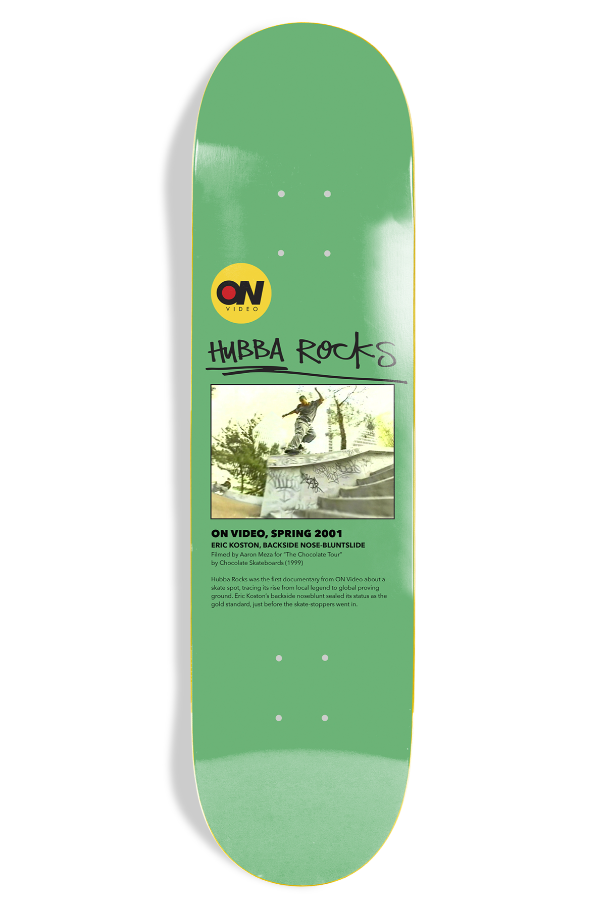 On Video Hubba Rocks EX7 Deck - 8.375