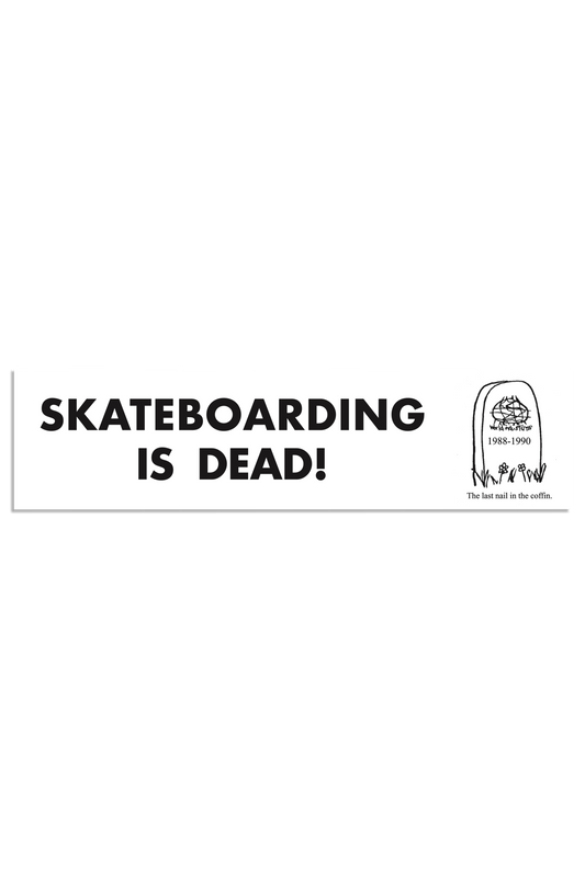 World Industries - Skateboarding is Dead Bumper Sticker 5 Pack