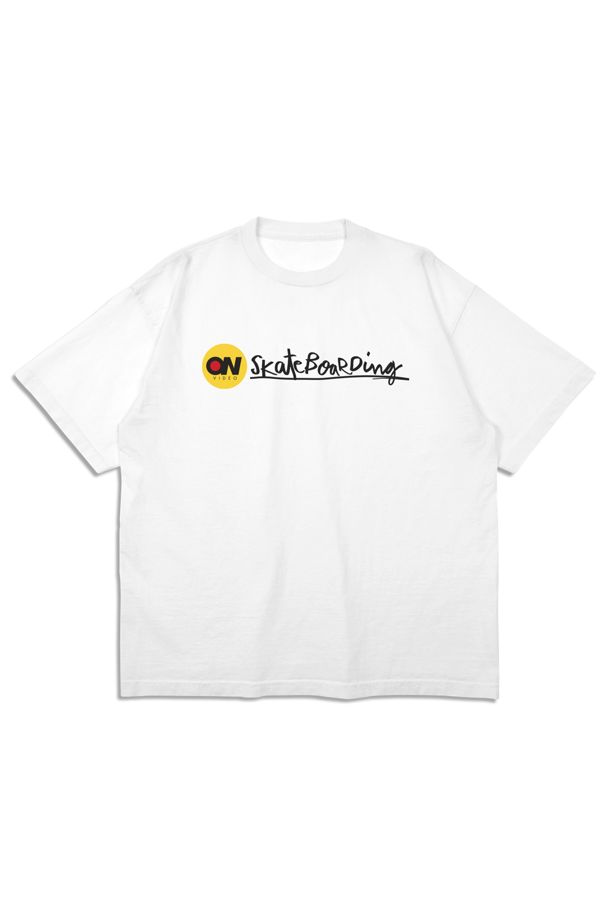 On Video Classsic Logo S/S Tee - White