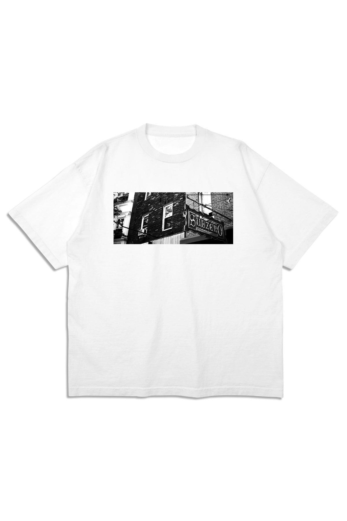 Sub Zero Storefront Premium S/S Tee - White