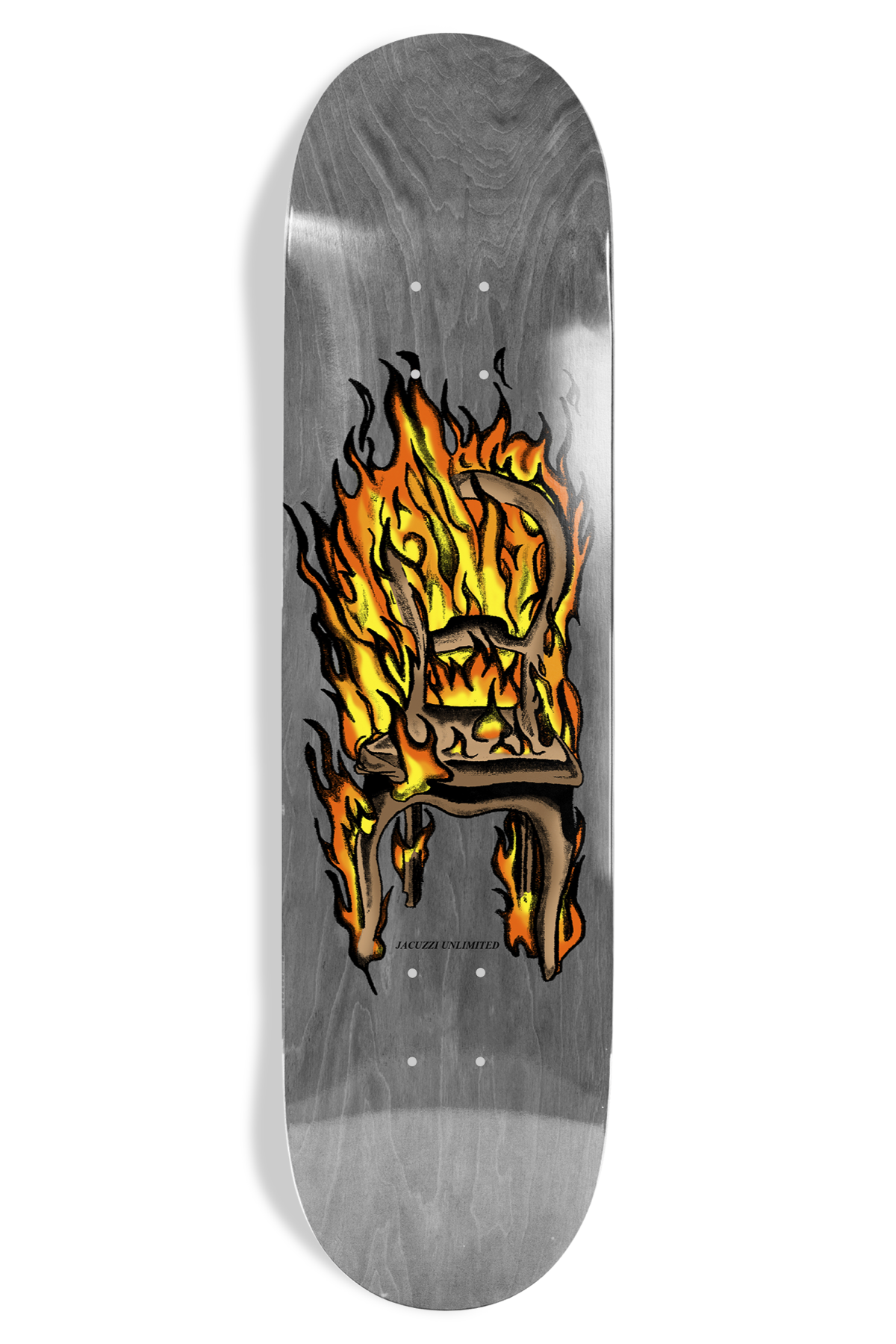 Chair on Fire Twin Tail art EX7 Deck - 8.5