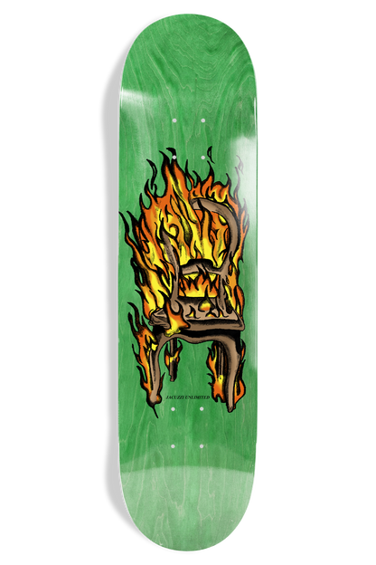 Chair on Fire Twin Tail art EX7 Deck - 8.25
