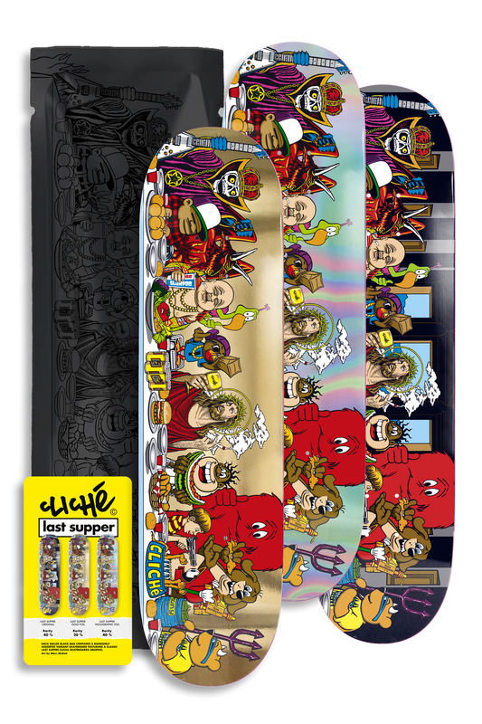 Clich√© Last Supper Golden Ticket Blind Bag Deck - 8.5