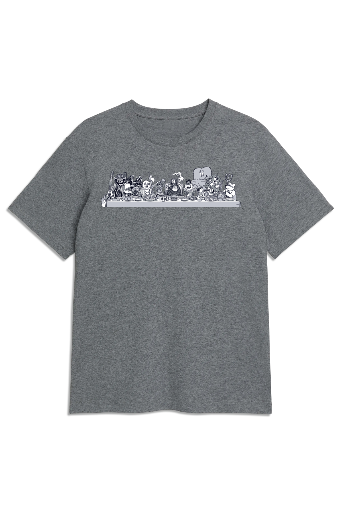 Clich√© Last Supper Premium S/S Tee - Graphite Heather