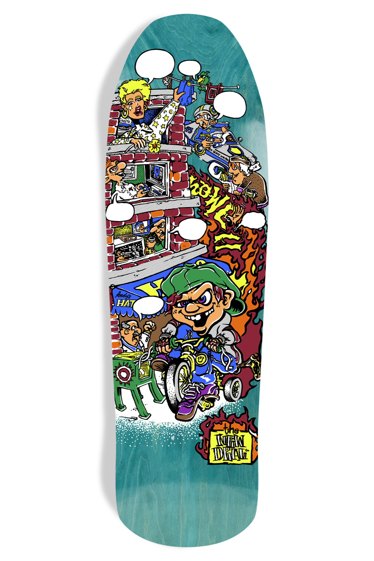 New Deal Andy Howell Tricycle Kid Deck - 9.63