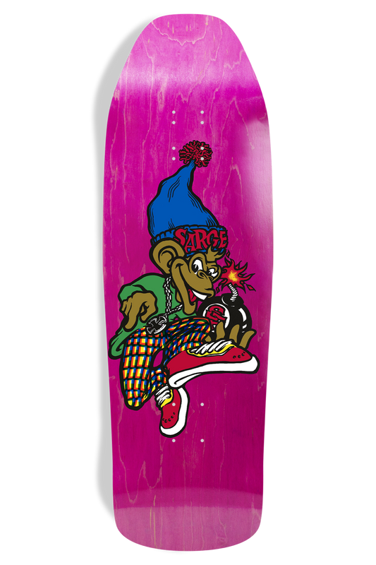 New Deal Danny Sargent Monkey Bomb Deck - 9.62
