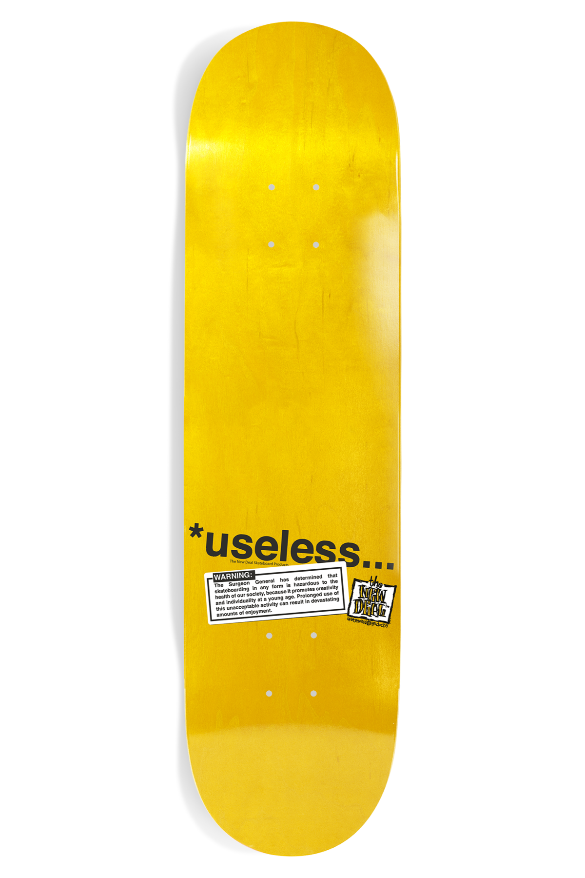 New Deal Useless Wooden Toys PAL Popsicle Deck - 8.25