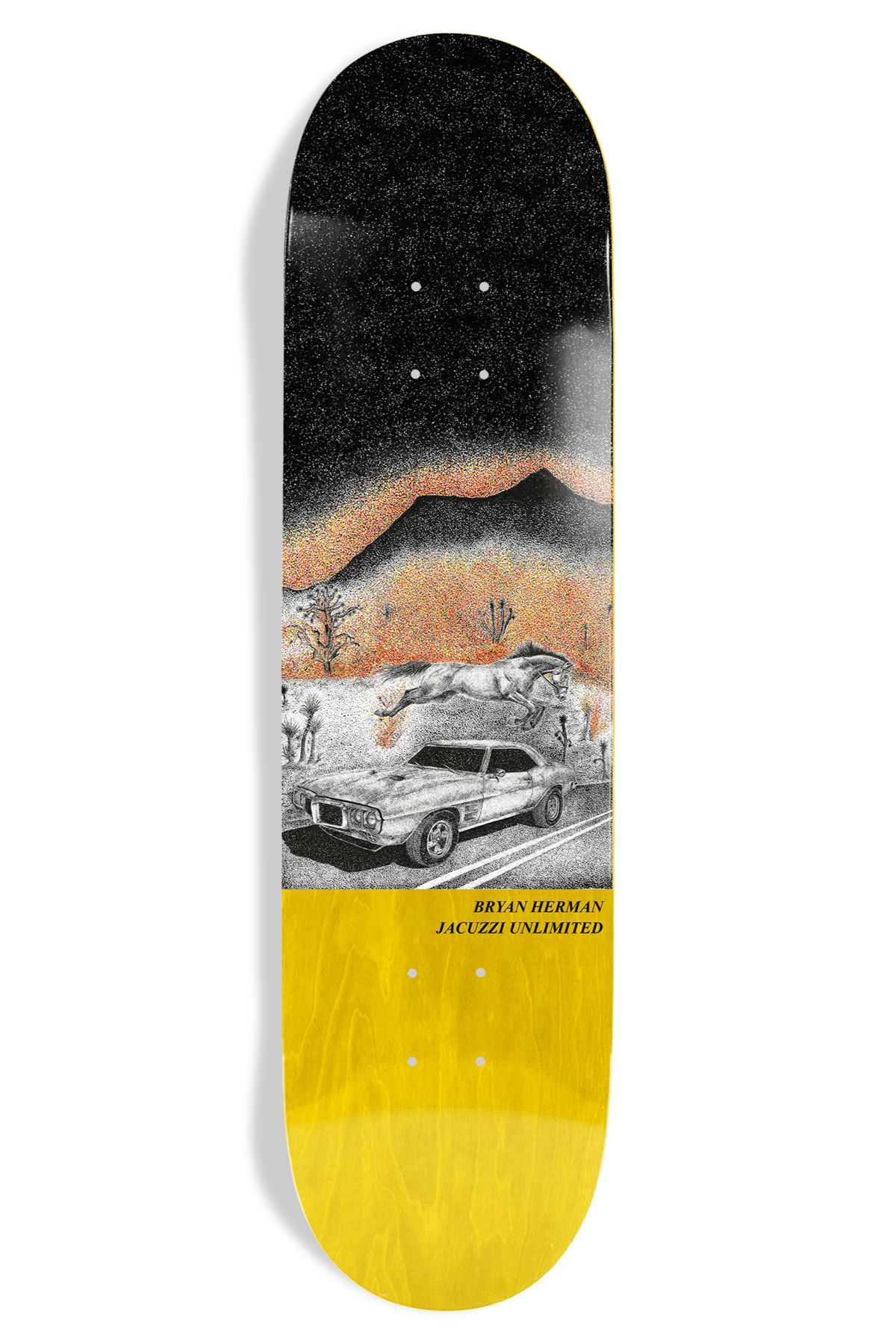 Bryan Herman Guest Board Fire Bird EX7 Deck - 8