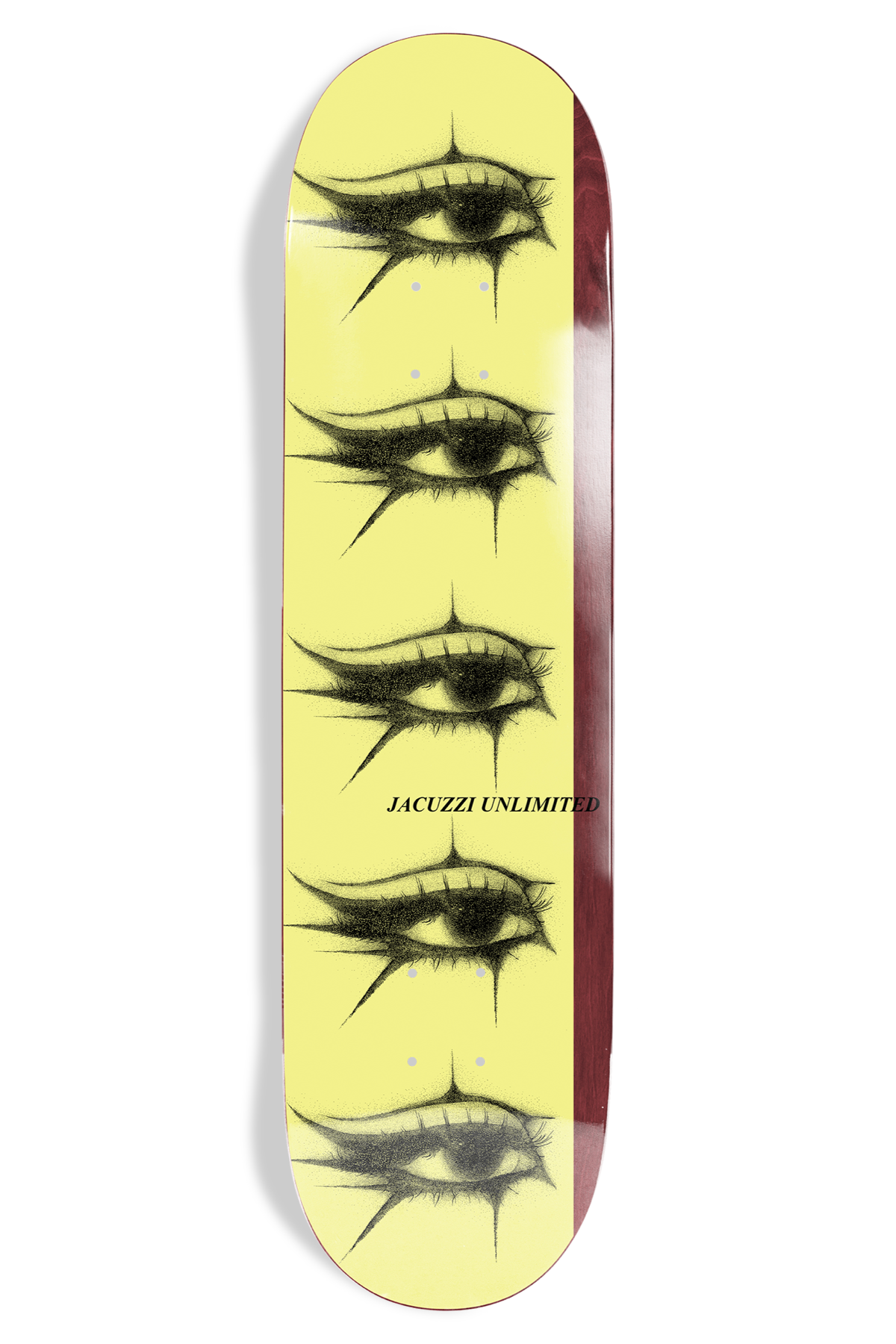Jet Ski Eyes Popsicle EX7 Yellow/Burgundy - 8.25
