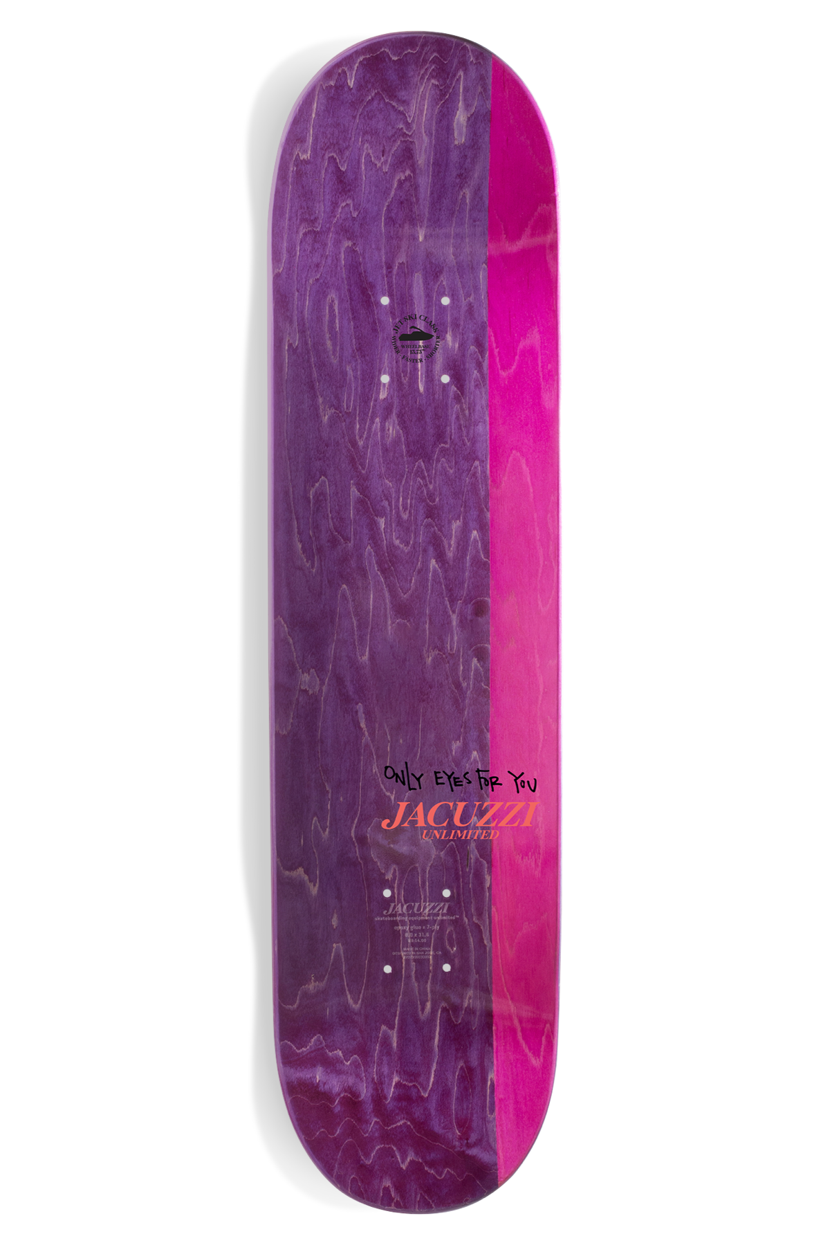 Jet Ski Eyes Popsicle EX7 Yellow/Burgundy - 8.25