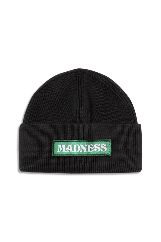 Bar Logo Beanie - Black/Green