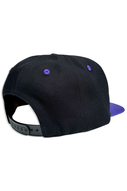 Jazz EMB Hat - Black/ Purple