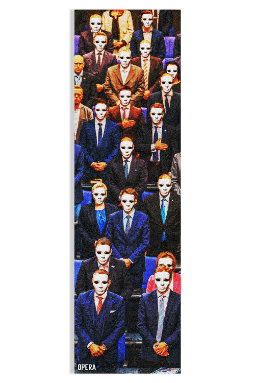 Meritocracy Grip Tape 33" x 10" (Single)