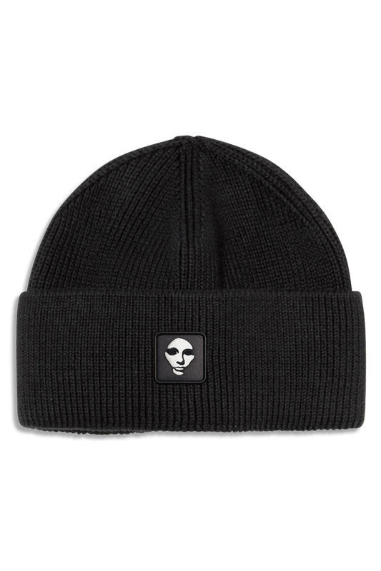 Patch Beanie - Black