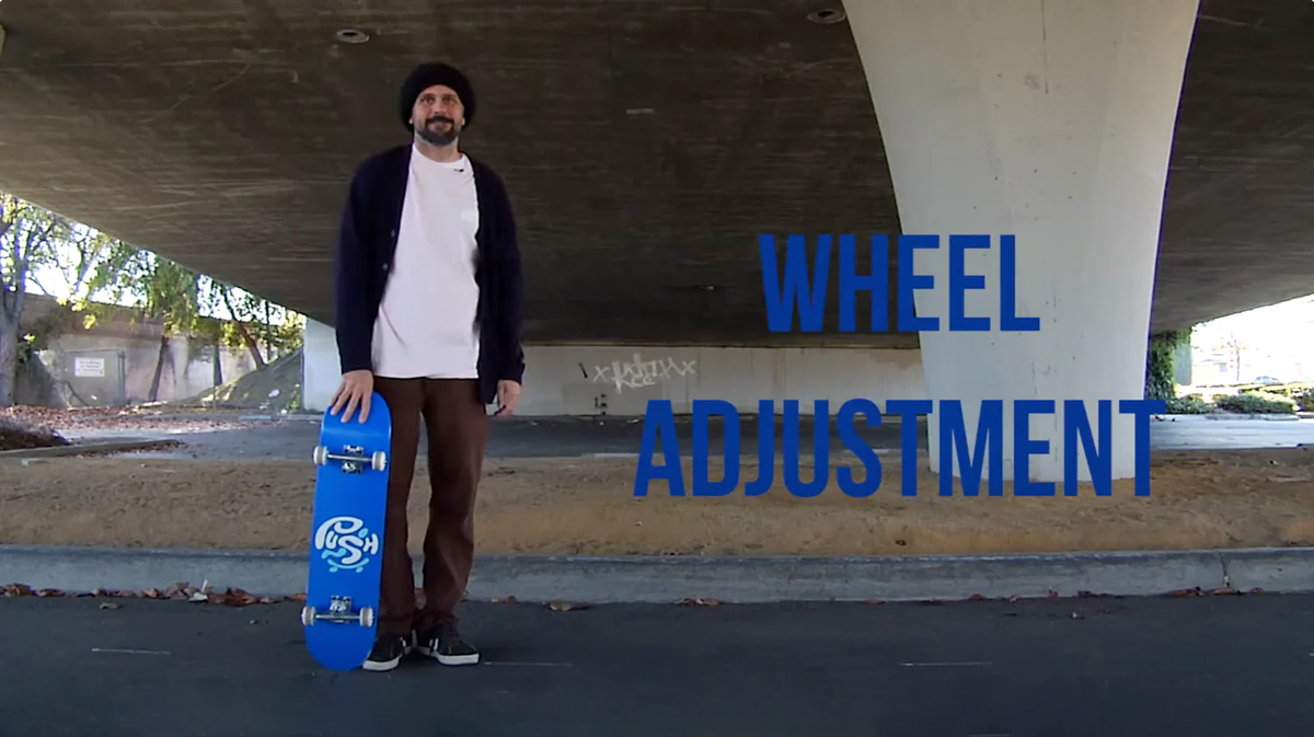 Load video: How to adjust your skateboard wheels with Louie Barletta