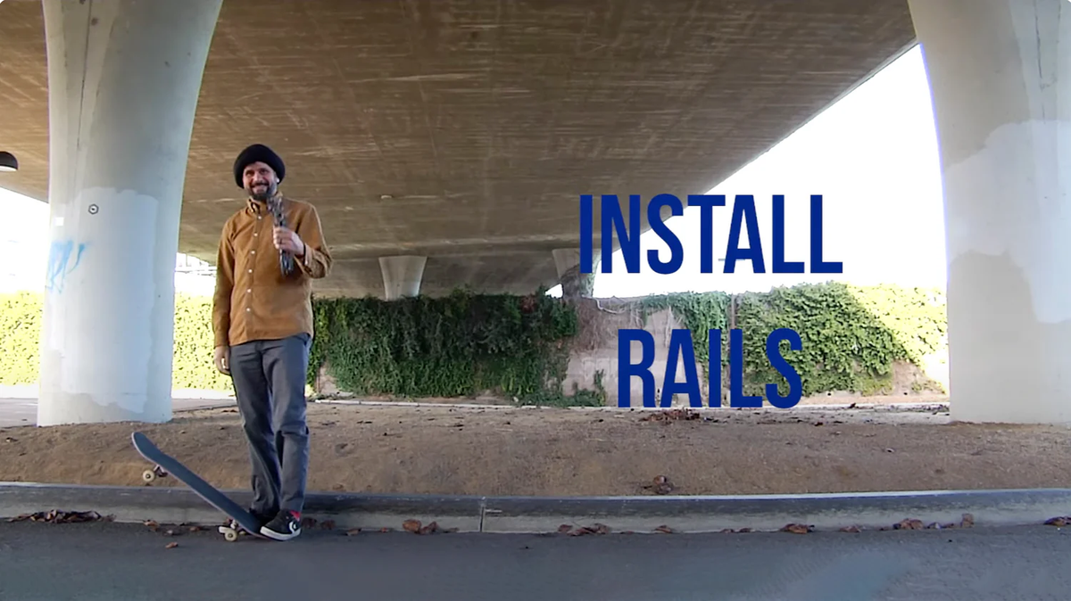 Load video: How to install rails with Louie Barletta